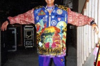 Carlos Santana Wearing Original Michael V. Rios Jacket