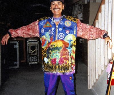 Carlos Santana Wearing Original Michael V. Rios Jacket