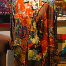 A Hand Made Original Michael Rios Suit for Carlos Santana(Photograph from Hard Rock Cafe in Las Vegas)