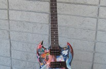 Michael Rios Hand Painted Gibson SG