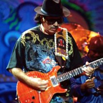 Santana Live Wearing Michael Rios T-Shirt 2
