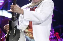 Santana Live Wearing Michael Rios T-Shirt 3