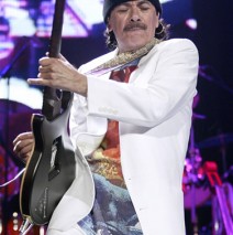 Santana Live Wearing Michael Rios T-Shirt 3
